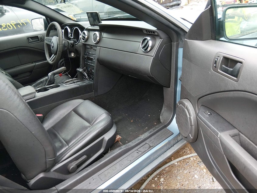 FORD MUSTANG 2007 VIN 1ZVFT80N075369141