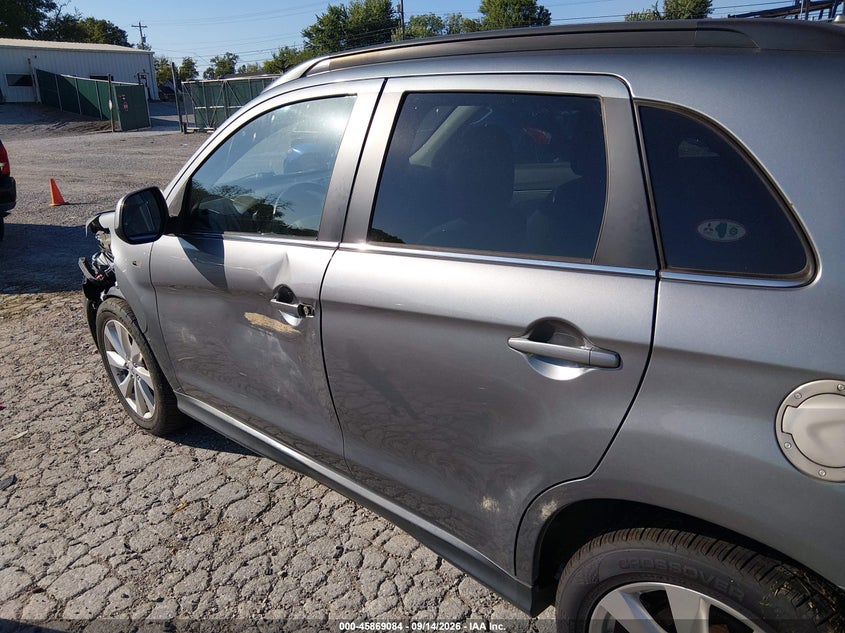 MITSUBISHI OUTLANDER SPORT 2014 VIN 4A4AP4AU0EE020812