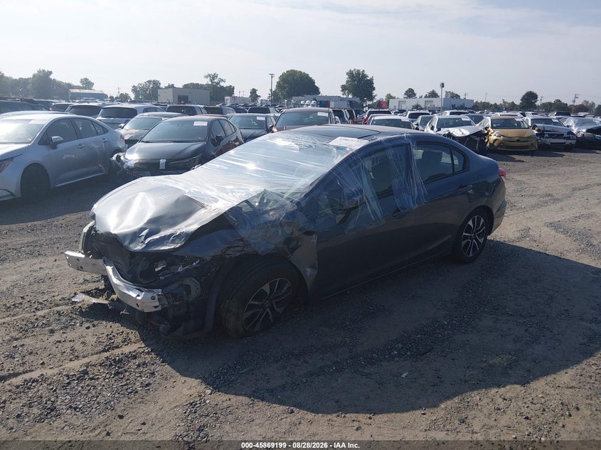 Vin: 19xfb2f81de212531, lot: 46368169, honda civic ex 20132