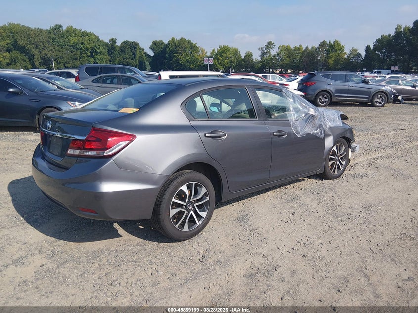 Vin: 19xfb2f81de212531, lot: 46368169, honda civic ex 20134