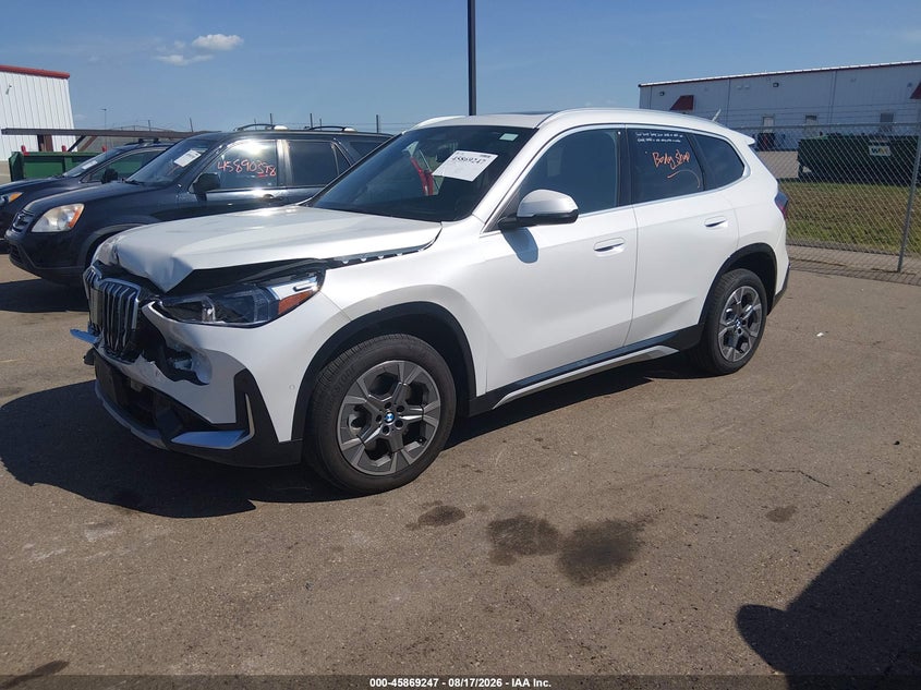 2026 BMW X1, Front End, IAAI, VIN WBX73EF00T5695391 — photo 2