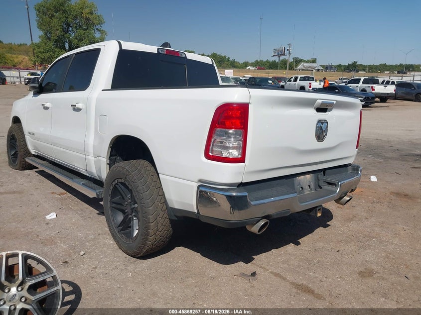Vin: 1c6srfft3kn754039, lot: 46368227, ram 1500 big horn/lone star  4x4 5'7 box 20193