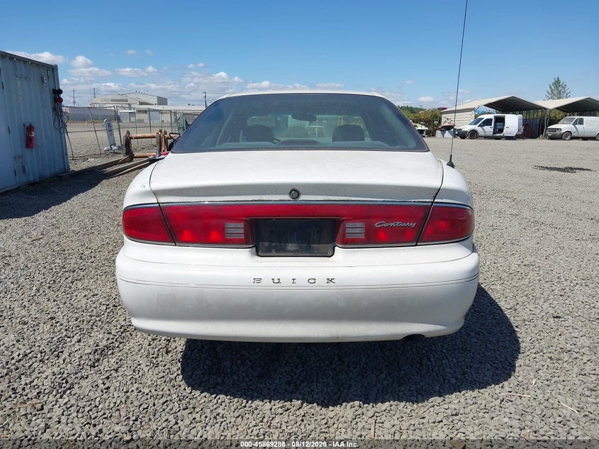 BUICK CENTURY 2003 VIN 2G4WS52JX31233671