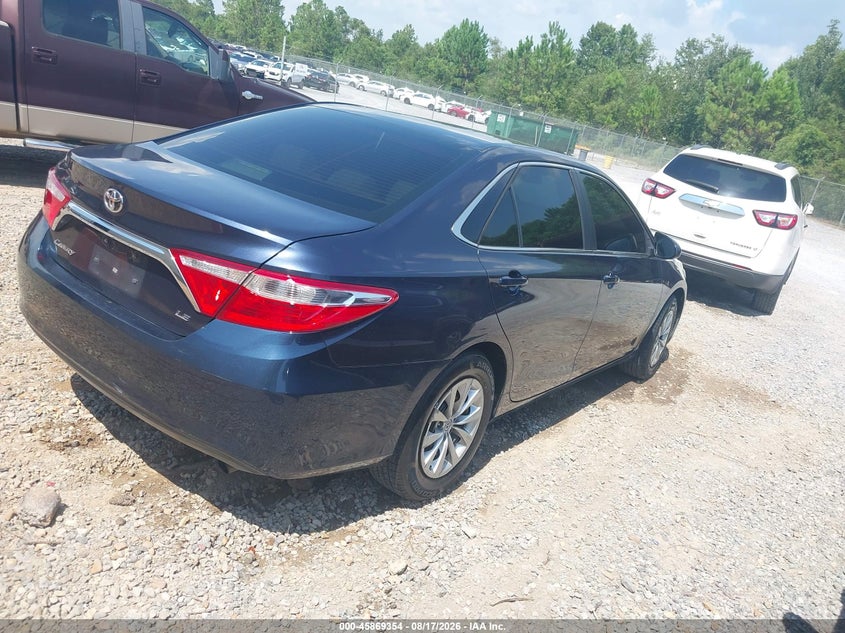 Vin: 4t4bf1fkxgr517185, lot: 46368324, toyota camry le 20164