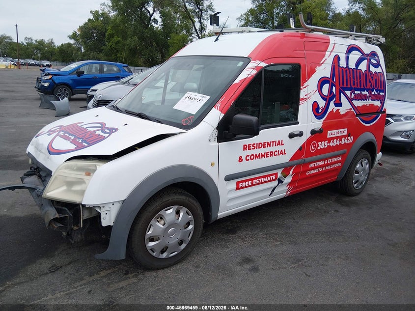2011 Ford Transit Connect, Front End, IAAI, VIN NM0LS7DN4BT068211 — photo 2