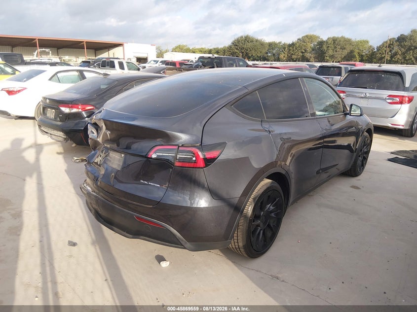 Vin: 7saygdee7ra307772, lot: 46368529, tesla model y long range dual motor all-wheel drive 20244