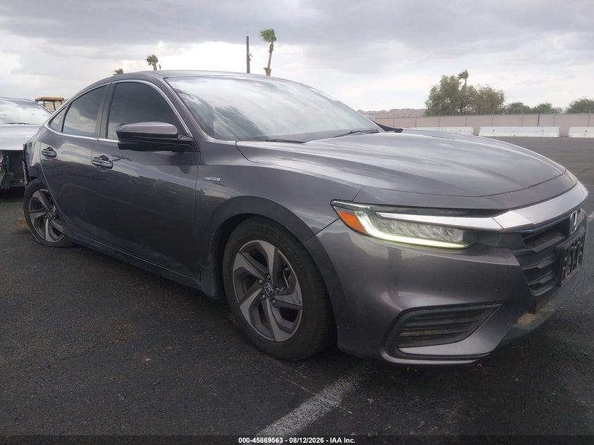 2019 Honda Insight Ex, Оба бока, IAAI, VIN 19XZE4F5XKE005378