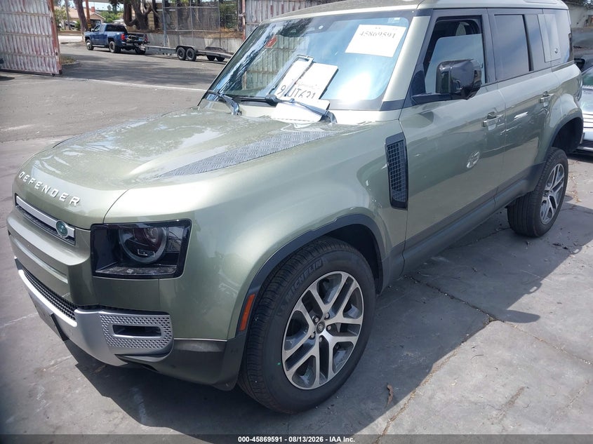 Vin: sale9eeu4l2032424, lot: 46368561, land rover defender 110 hse 20202