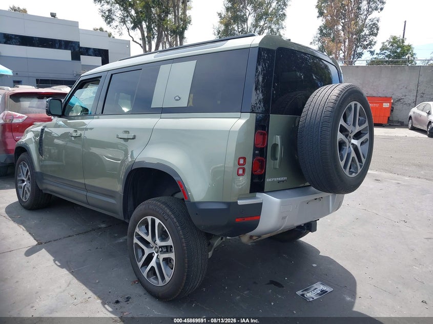 Vin: sale9eeu4l2032424, lot: 46368561, land rover defender 110 hse 20203