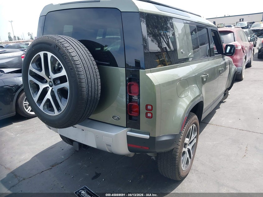Vin: sale9eeu4l2032424, lot: 46368561, land rover defender 110 hse 20204