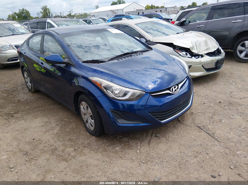 2016 HYUNDAI ELANTRA auction photo 1