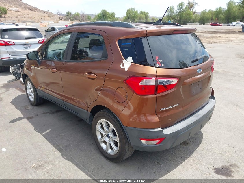 Vin: maj3s2ge4kc279870, lot: 46368618, ford ecosport se 20193