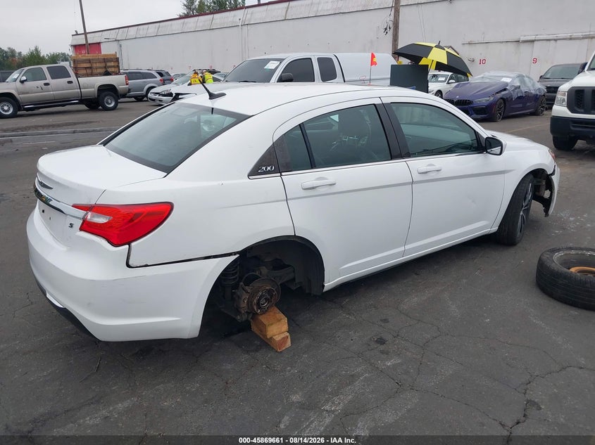 Vin: 1c3ccbhgxcn276831, lot: 46368631, chrysler 200 s 20124