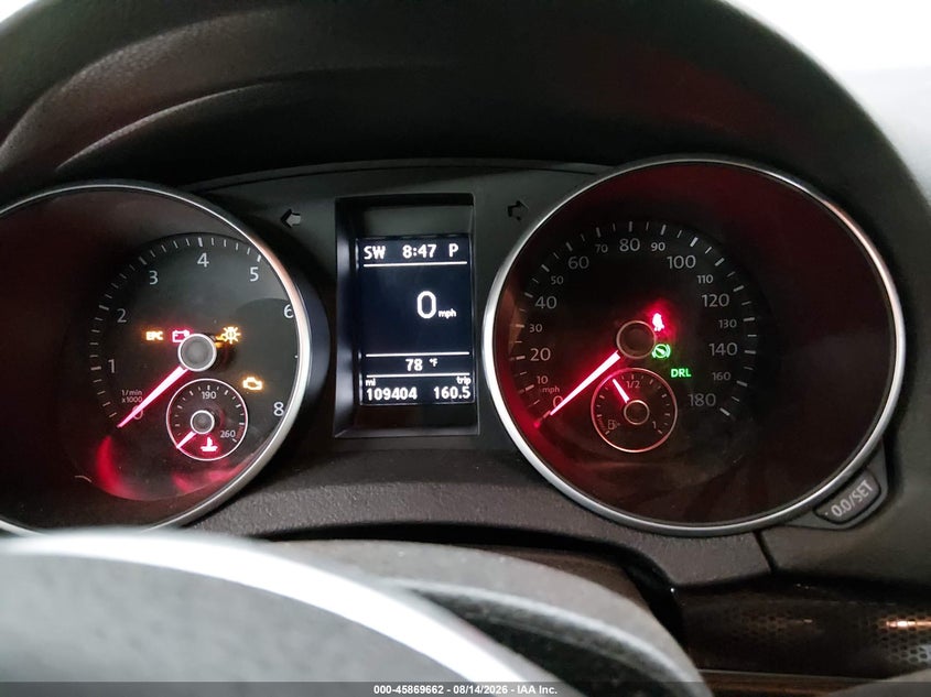 VOLKSWAGEN GTI 2013 VIN WVWHV7AJ7DW128615
