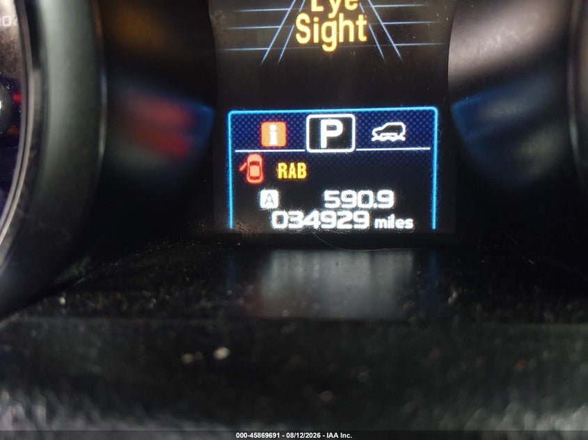2019 SUBARU OUTBACK SPORT UTILITY VEHICLE 2.5L H-4 DOHC, VVT, 175HP