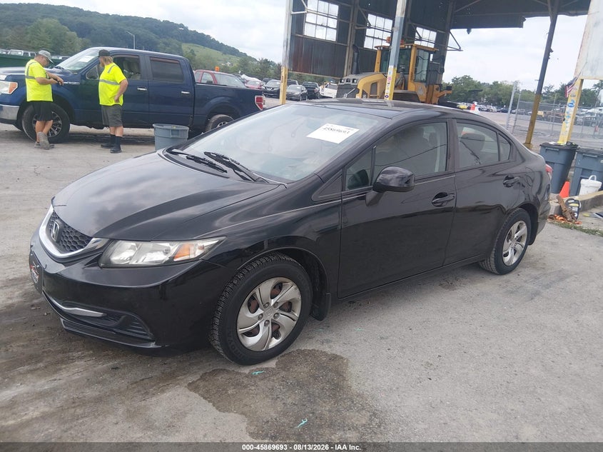 2013 HONDA CIVIC auction photo 2