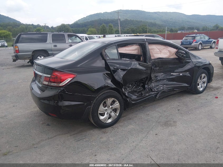 2013 HONDA CIVIC auction photo 4