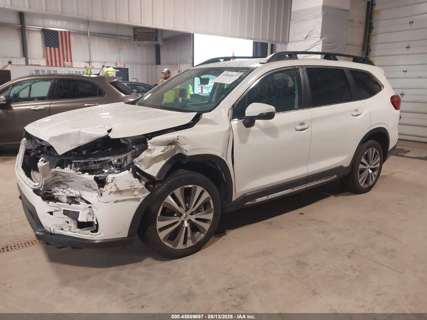 Vin: 4s4wmamd4n3408519, lot: 46368667, subaru ascent limited 20222
