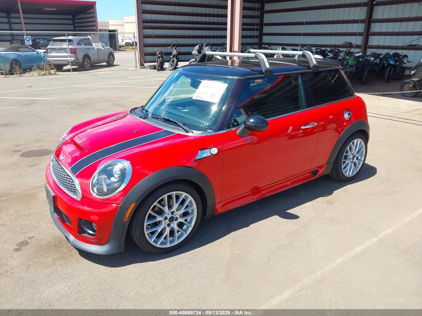 Vin: wmwsv3c58dt388275, lot: 46368694, mini hardtop cooper s 20132
