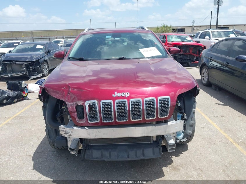 2019 JEEP CHEROKEE SPORT UTILITY VEHICLE 3.2L V-6 DOHC, 271HP