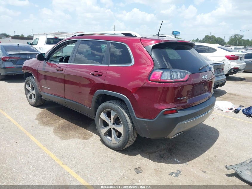 2019 JEEP CHEROKEE SPORT UTILITY VEHICLE 3.2L V-6 DOHC, 271HP