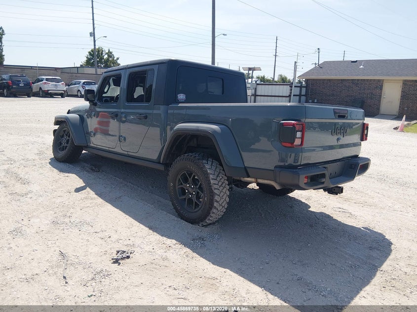 JEEP GLADIATOR 2025 VIN 1C6PJTAG2SL531833