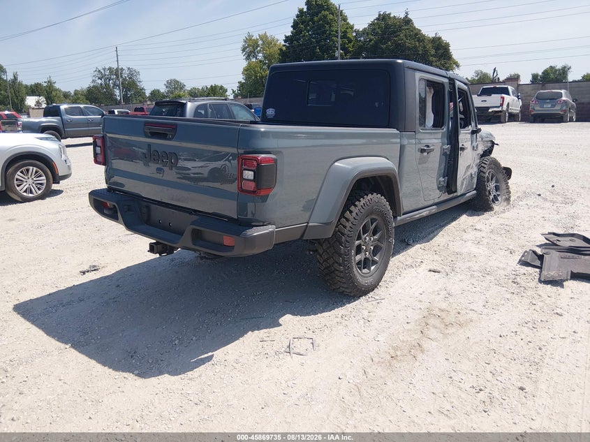 JEEP GLADIATOR 2025 VIN 1C6PJTAG2SL531833