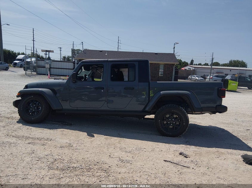 JEEP GLADIATOR 2025 VIN 1C6PJTAG2SL531833