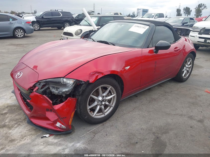Vin: jm1ndac76g0114152, lot: 46368729, mazda mx-5 miata club 20162