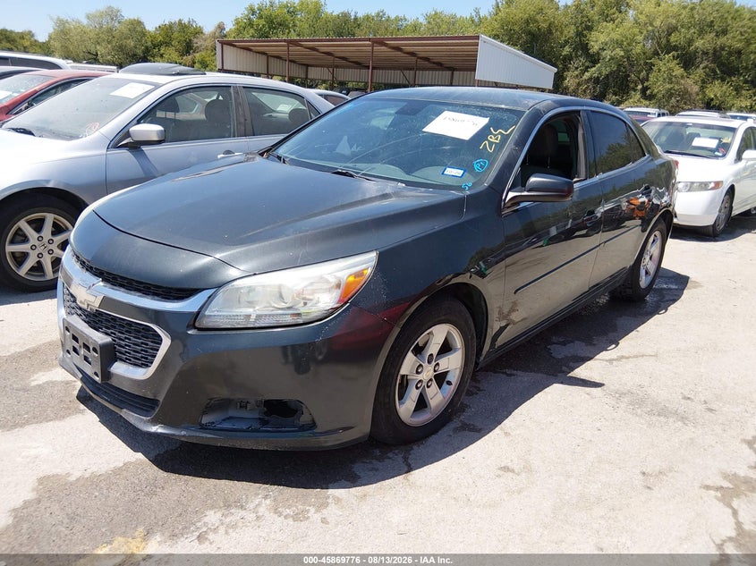 2015 Chevrolet Malibu, Обычный износ, IAAI, VIN 1G11B5SL0FF108717 — фото 2