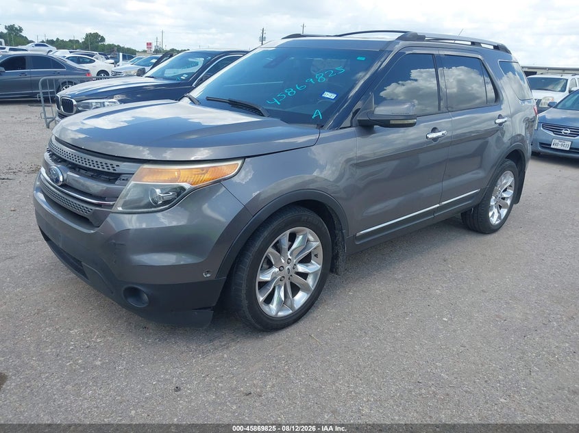 2013 Ford Explorer, Normal Wear & Tear, IAAI, VIN 1FM5K8F82DGA17872 — photo 2