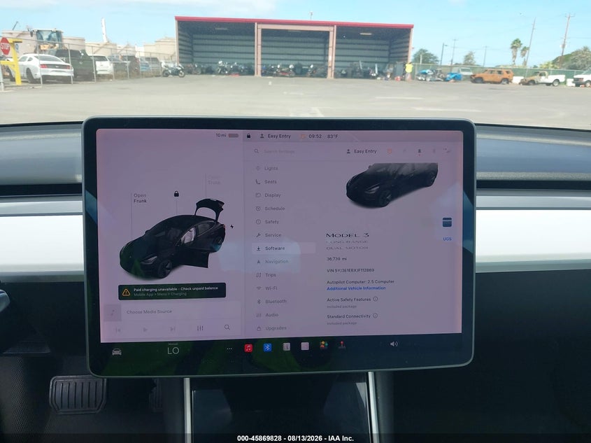 TESLA MODEL 3 2018 VIN 5YJ3E1EBXJF112869
