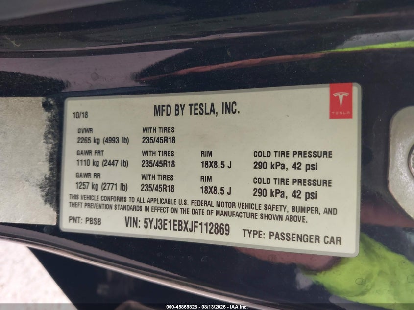 Фото 9 - TESLA MODEL 3