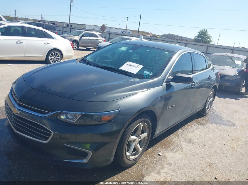 2018 Chevrolet Malibu, Звичайний знос, IAAI, VIN 1G1ZB5ST9JF232304 — фото 2