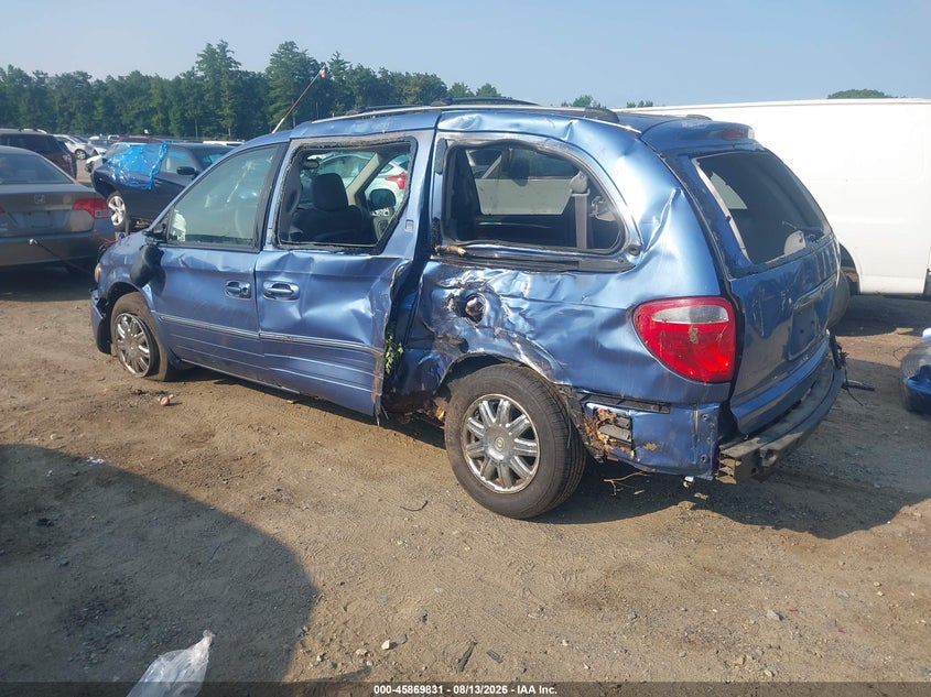 CHRYSLER TOWN & COUNTRY 2007 VIN 2A4GP64L97R196421