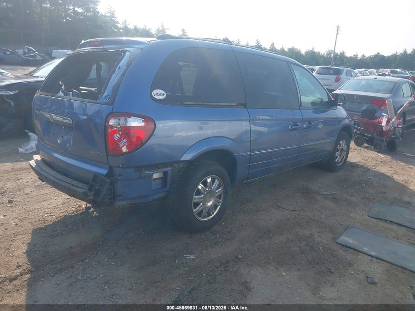 CHRYSLER TOWN & COUNTRY 2007 VIN 2A4GP64L97R196421