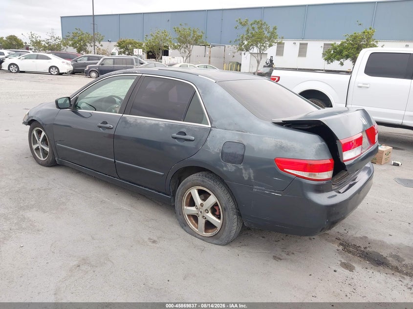 2003 HONDA ACCORD SEDAN 2.4L I-4 DOHC, VVT, REGULAR , 160HP