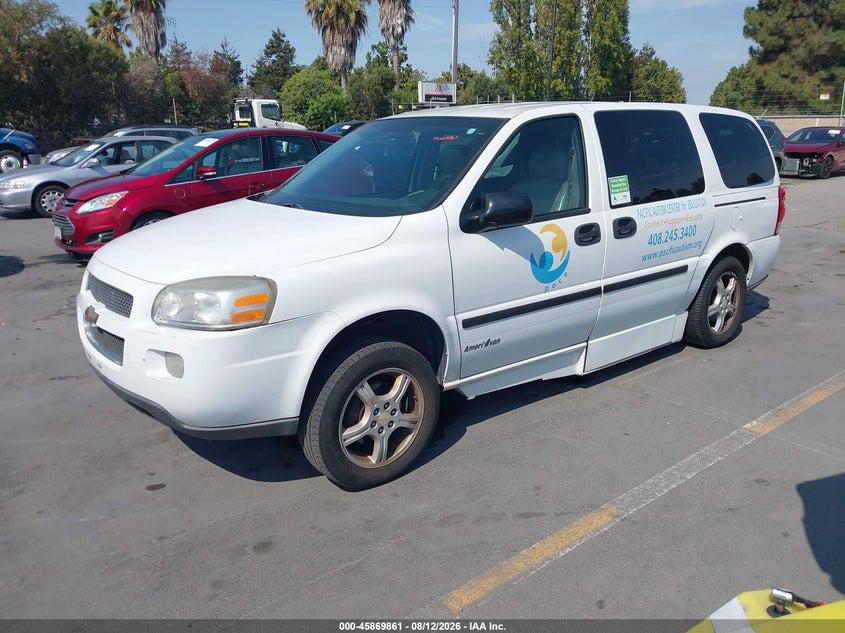 2008 Chevrolet Uplander, Обычный износ, IAAI, VIN 1GBDV13W38D139993 — фото 2