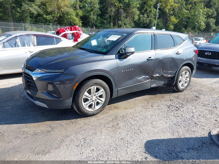 CHEVROLET BLAZER 2021 VIN 3GNKBCRS6MS565156