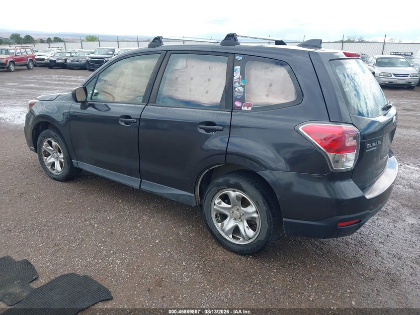 Vin: jf2sjaac6hg584784, lot: 46368837, subaru forester 2.5i 20173