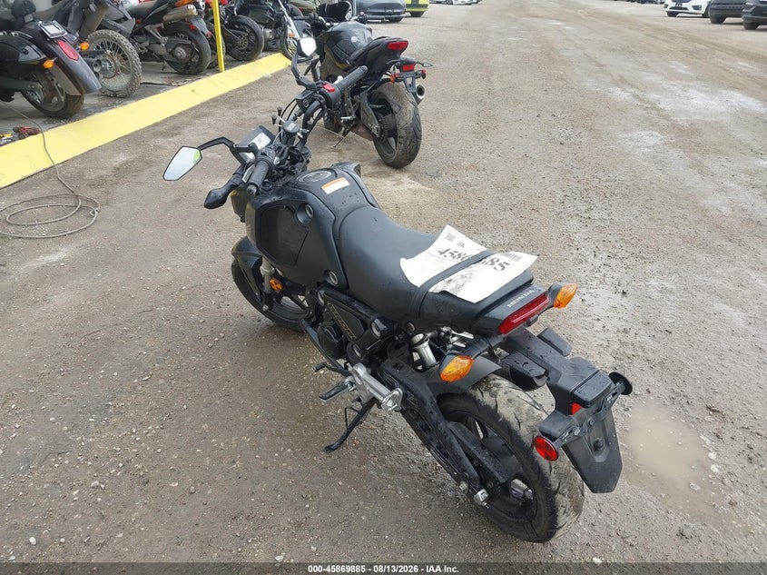 2023 HONDA GROM auction photo 3
