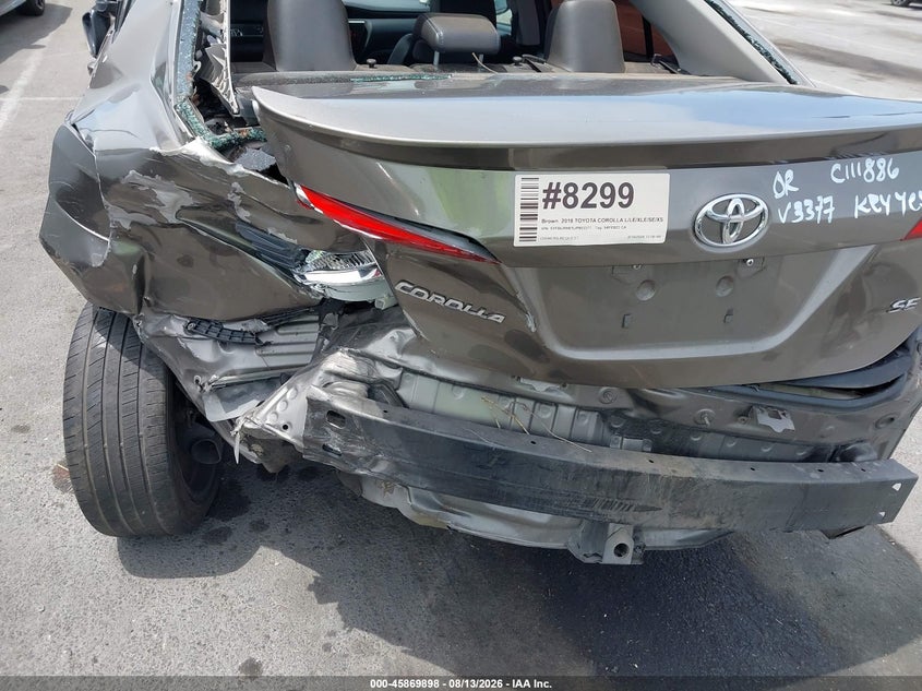2018 TOYOTA COROLLA auction photo 6