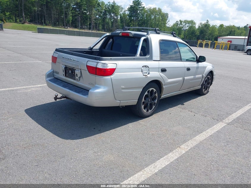 2003 SUBARU BAJA auction photo 4