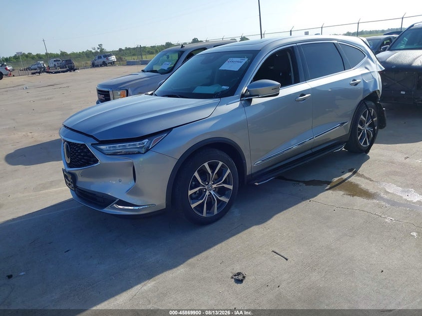 Vin: 5j8yd9h43rl001630, lot: 46368870, acura mdx technology package 20242