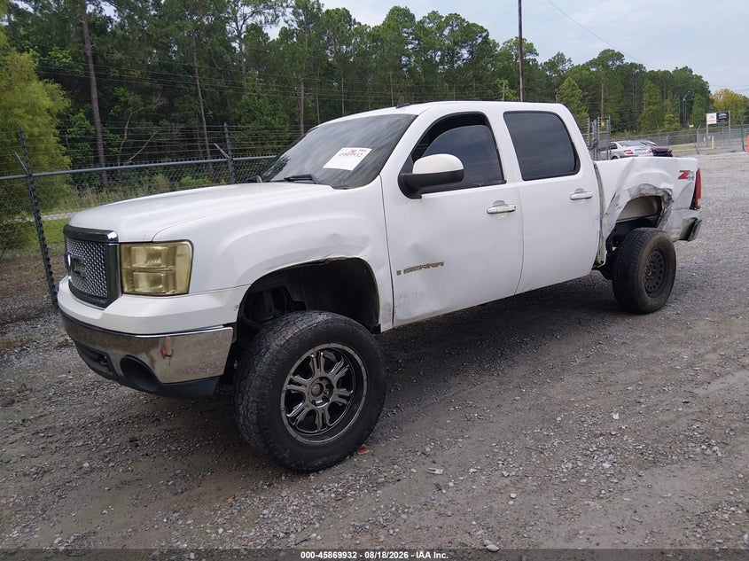 2008 GMC Sierra, Left Side, IAAI, VIN 2GTEK13M981164254 — photo 2