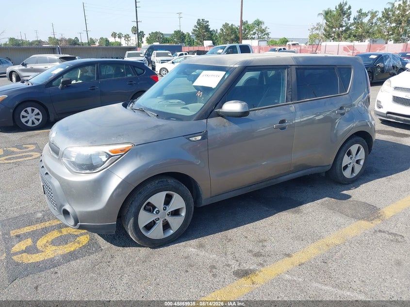 2014 KIA SOUL HATCHBACK 1.6L I-4 DI, DOHC, VVT, 130HP