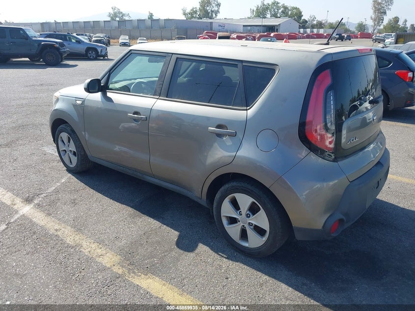 2014 KIA SOUL HATCHBACK 1.6L I-4 DI, DOHC, VVT, 130HP