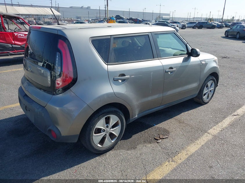 2014 KIA SOUL HATCHBACK 1.6L I-4 DI, DOHC, VVT, 130HP