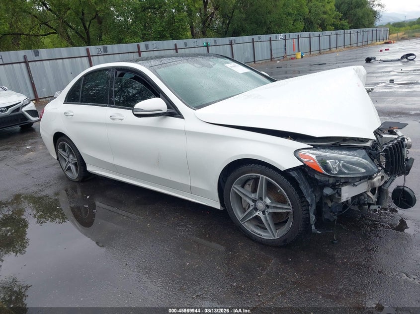 2016 MERCEDES-BENZ C 300 auction photo 1