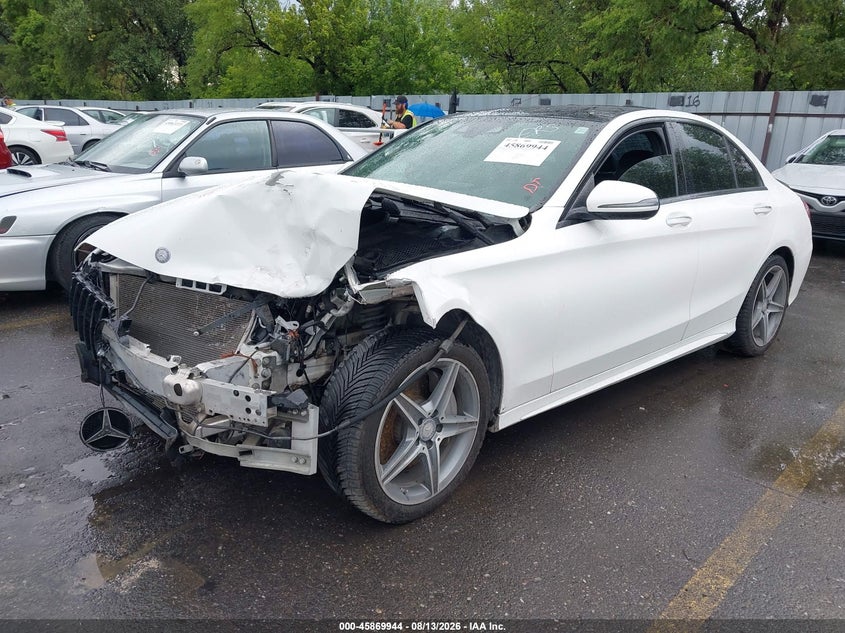 2016 MERCEDES-BENZ C 300 auction photo 2